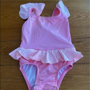 Pink Baby girl swim suit